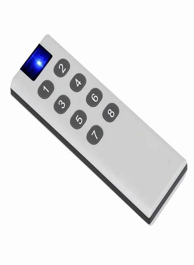 protium 8 Keys Multi Purpose Custom 433 MHz RF Remote Control for Smart Switches and Controllers (Can't Copy/Clone Other RF remotes) - Image 1